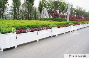 仿漢白玉花箱